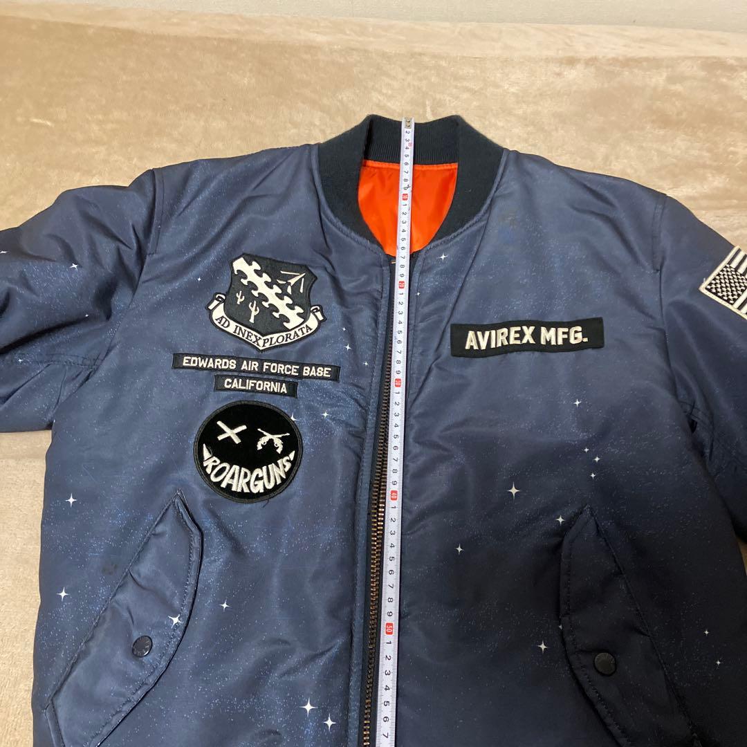 激レアAVIREX MA-1 フライトジャケット (ロアーガンズ)XLサイズ