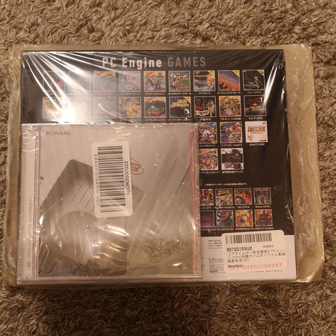【新品未開封】PCエンジンミニ　Amazon特典CD付き