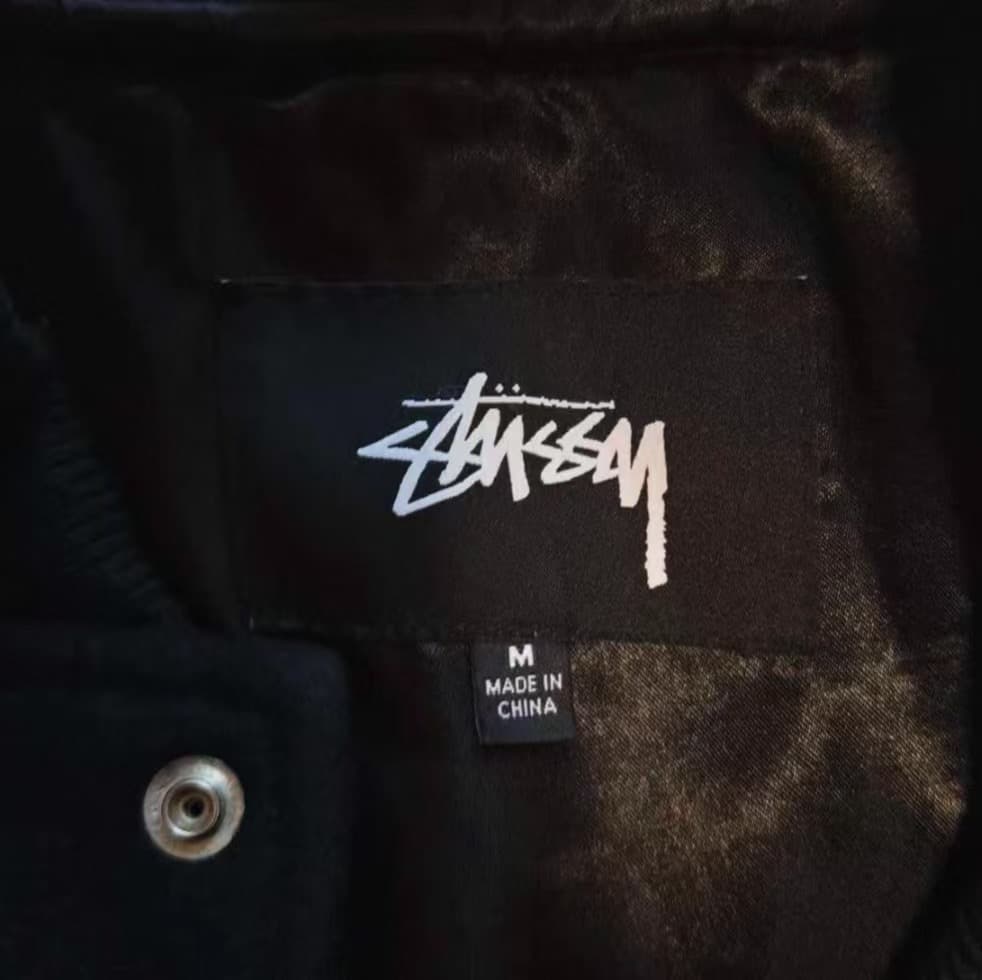 STUSSY x コム・デ・ギャルソン スタジャン ジャケット