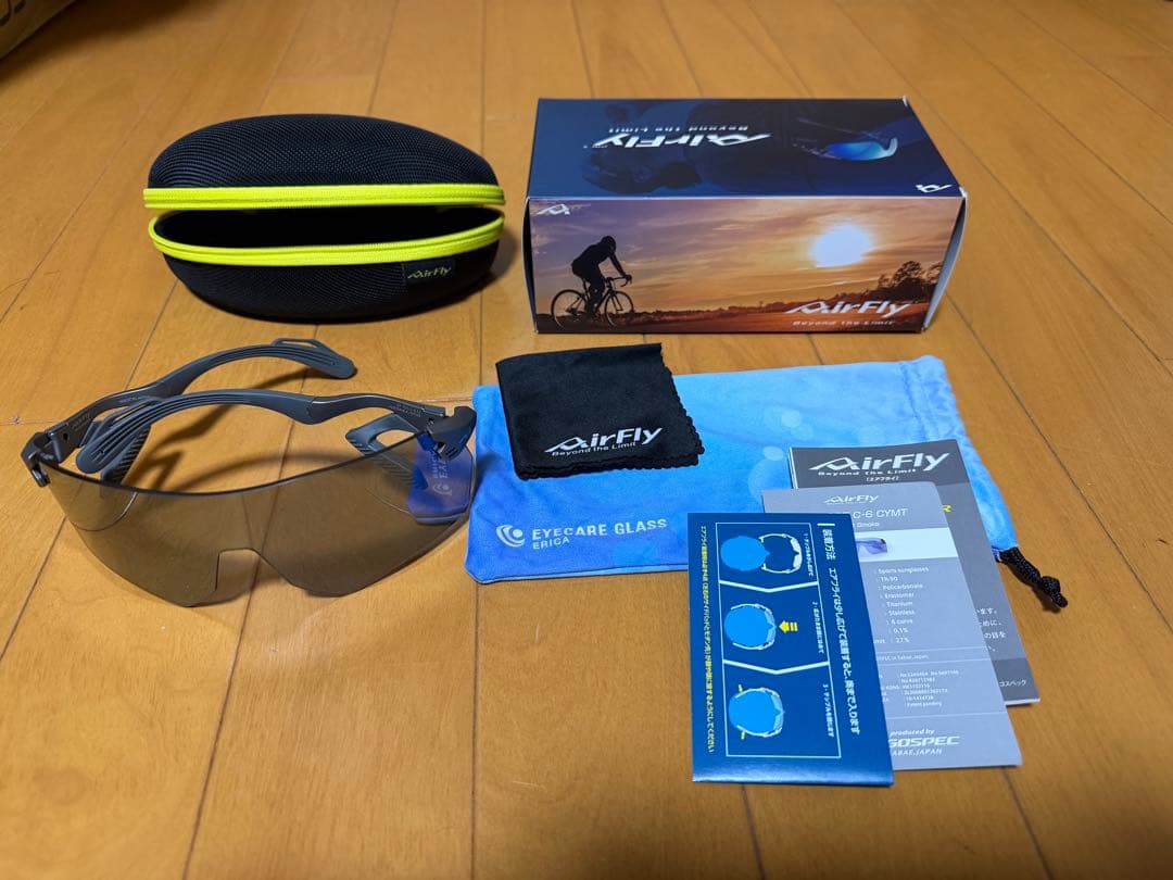 ユージーン　AirFly AF-305 C-6CYMT サングラス