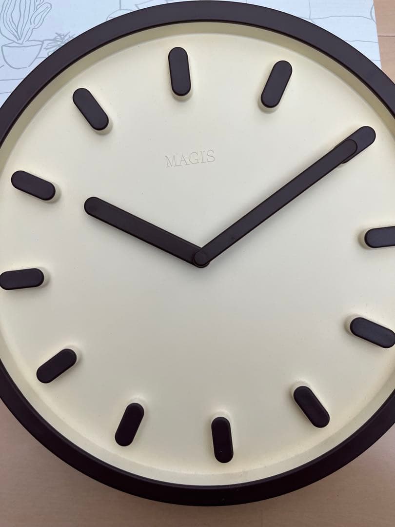 タ*ト様 MAGIS TEMPO 掛時計 マジス　テンポ　中古品 訳あり　茶色