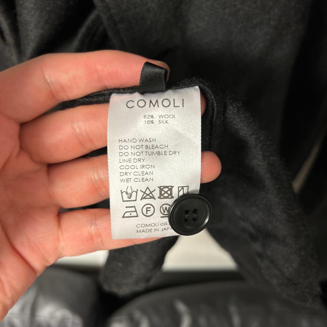 11/16まで【セットアップ】comoli コモリ ウールシルクジャケットパンツ