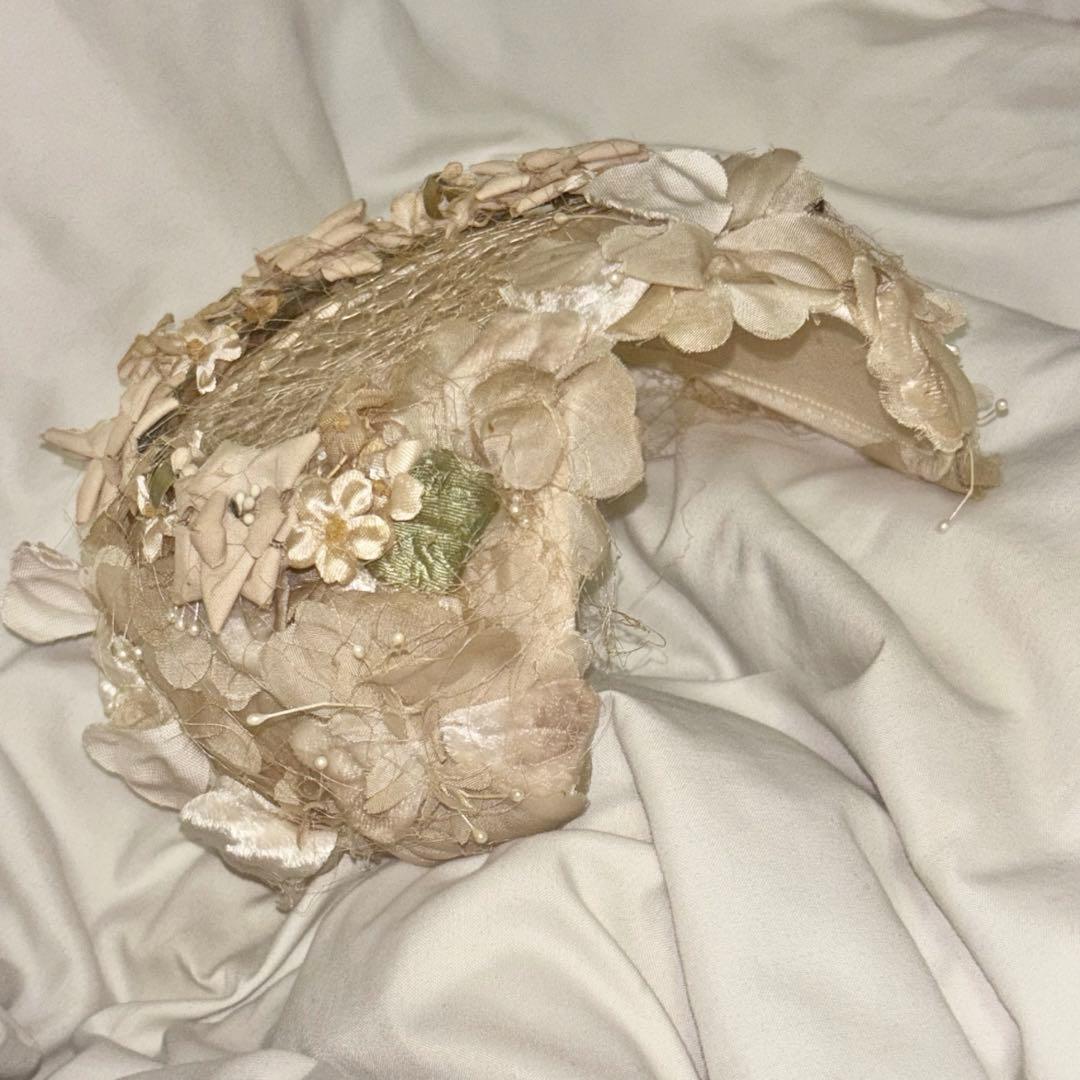 vintage ヘッドドレス