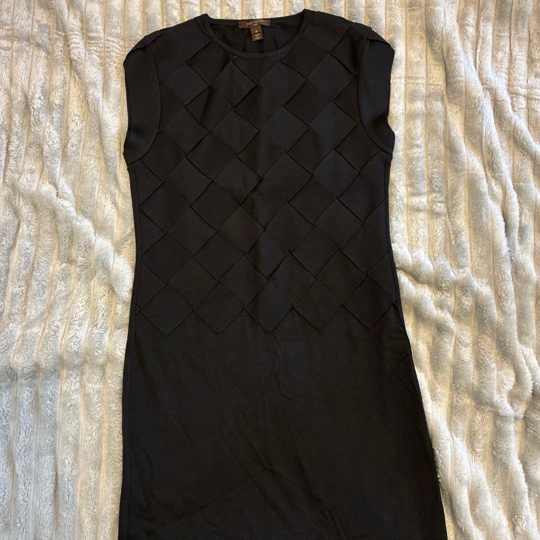 Louis Vuitton ブラック ワンピース S