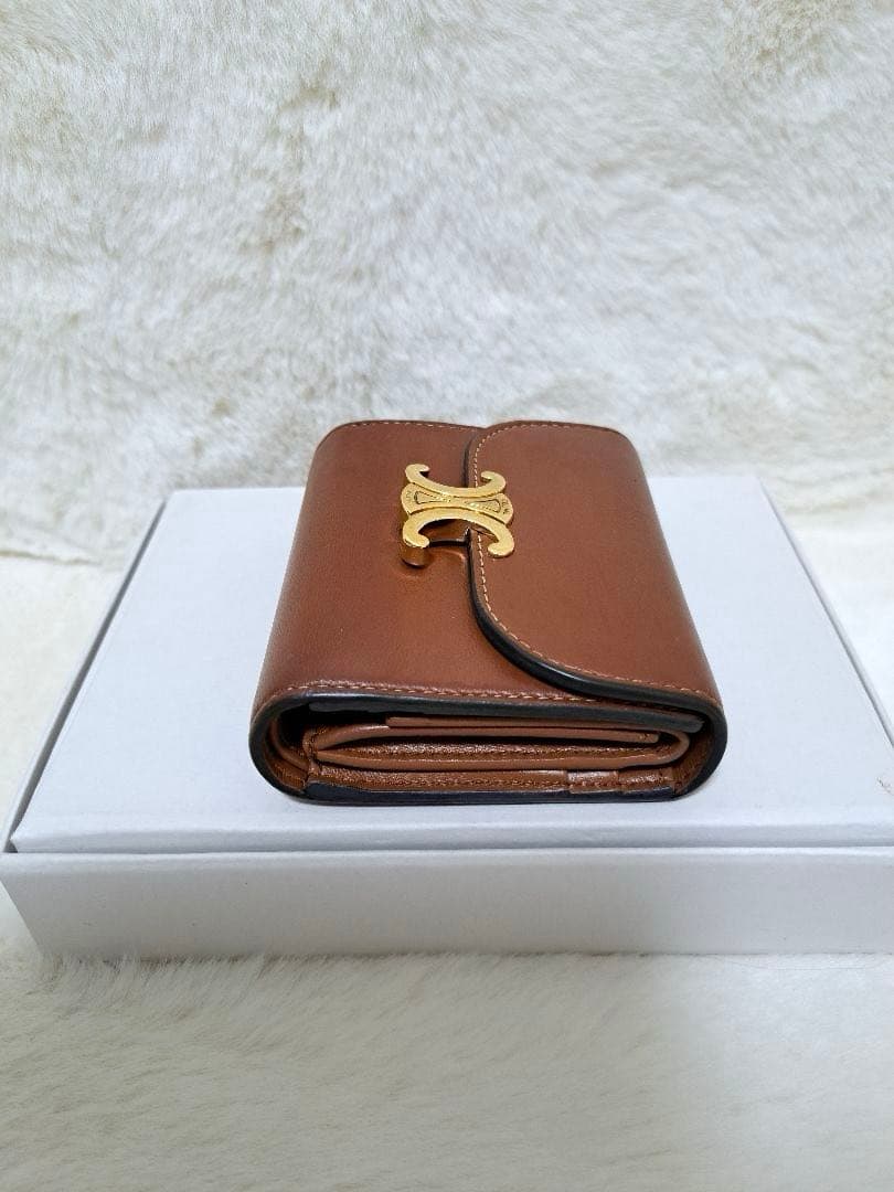 ✨極美品　正規品✨セリーヌ　三つ折り　トリオンフ　スモールトリフォールド