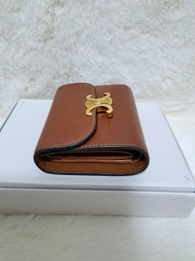 ✨極美品　正規品✨セリーヌ　三つ折り　トリオンフ　スモールトリフォールド
