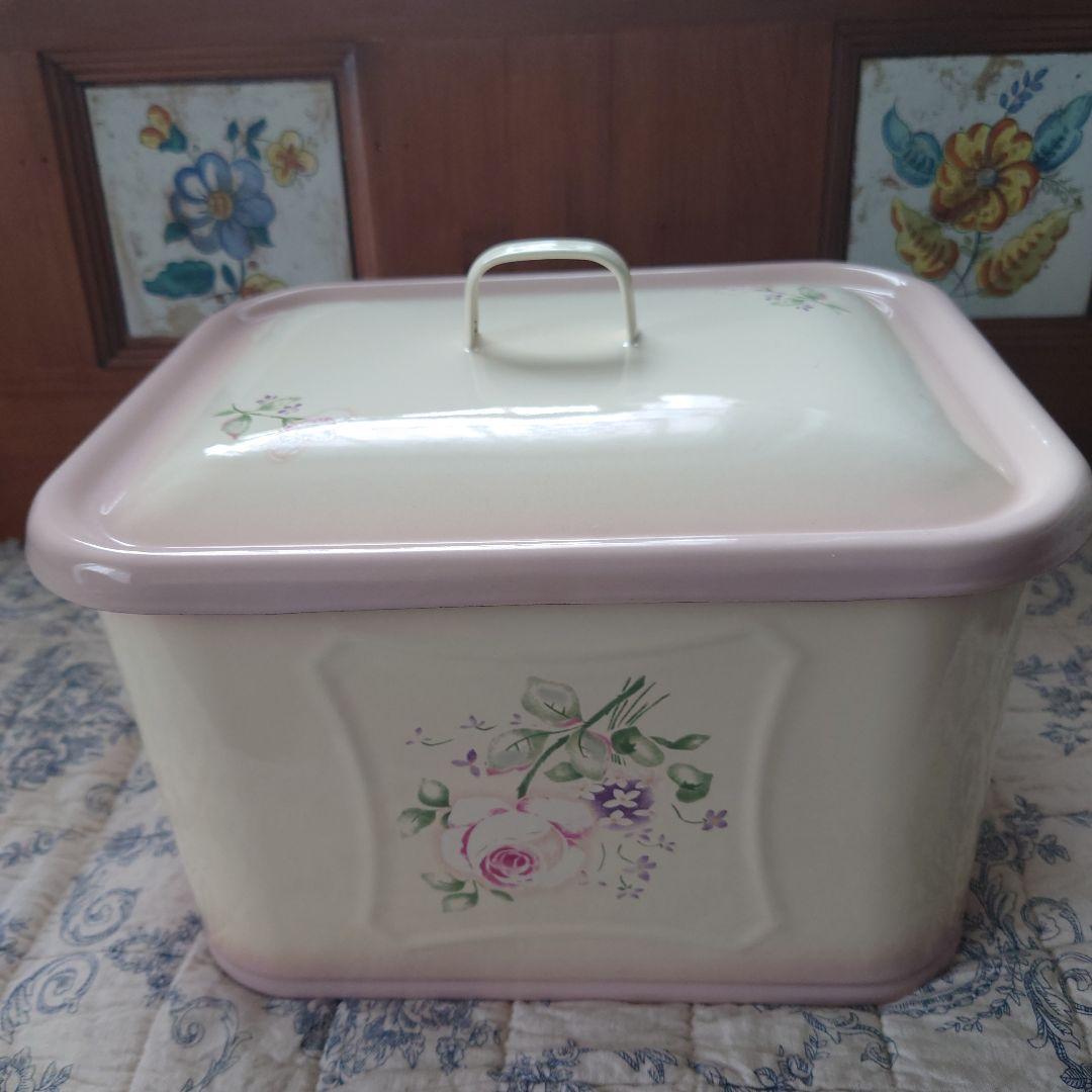 イマンimane アンナ　ホーローストッカー缶