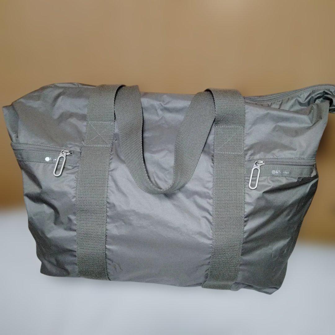LeSportsac✮エッセンシャル　トートバッグ　ショルダー　グレー　ラージ