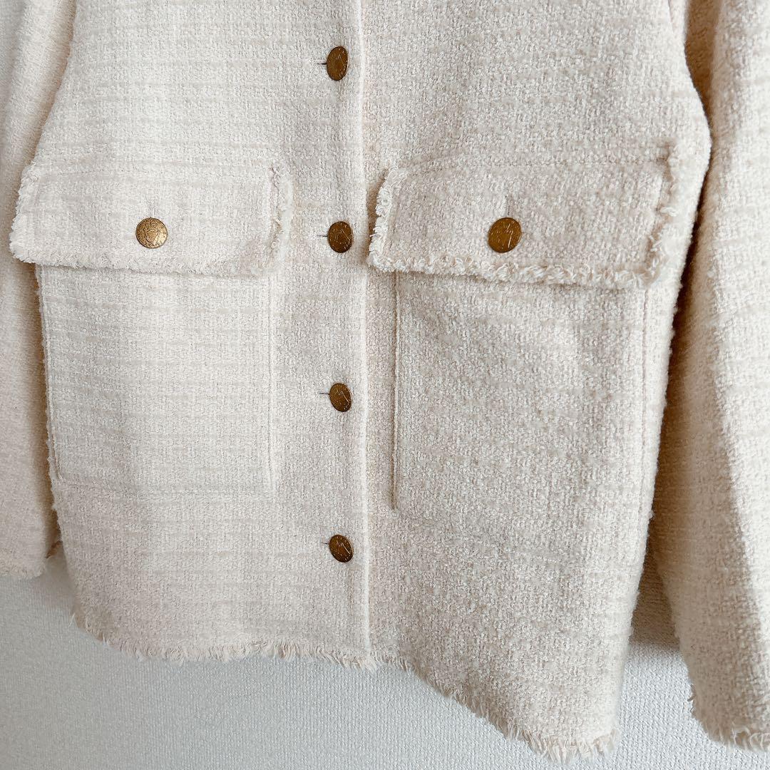 ジャーナルスタンダードレサージュGIOLICA MIXツイードWIDEジャケット