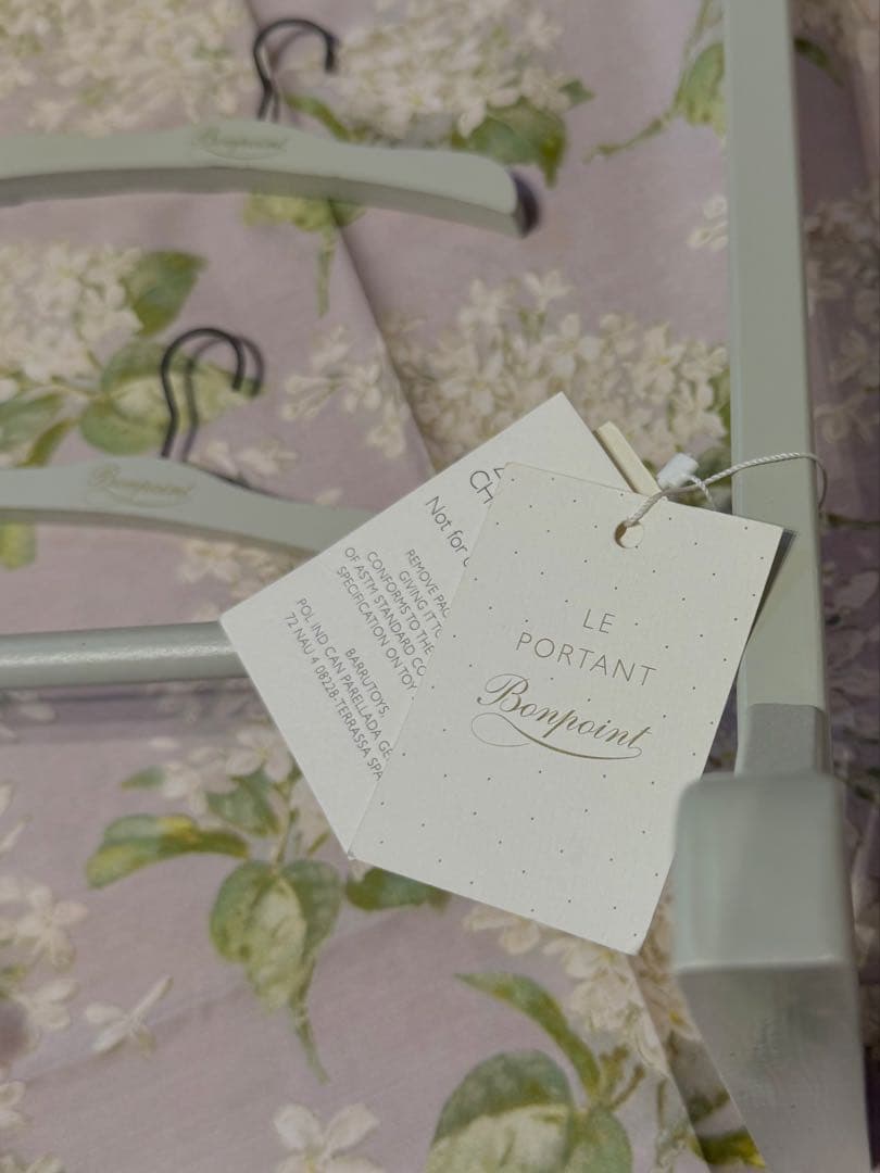 Bonpoint(ボンポワン)チェリーちゃん　ハンガーラック 3ハンガー付き