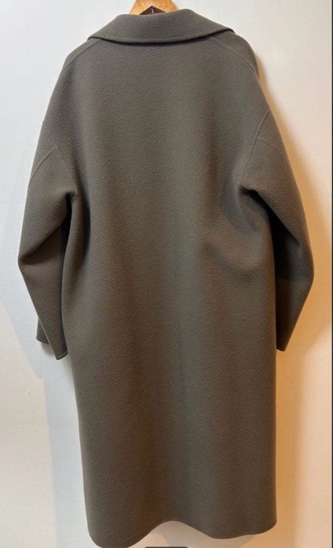 ADAM ET ROPE' カシミヤブレンドセミダブルコート