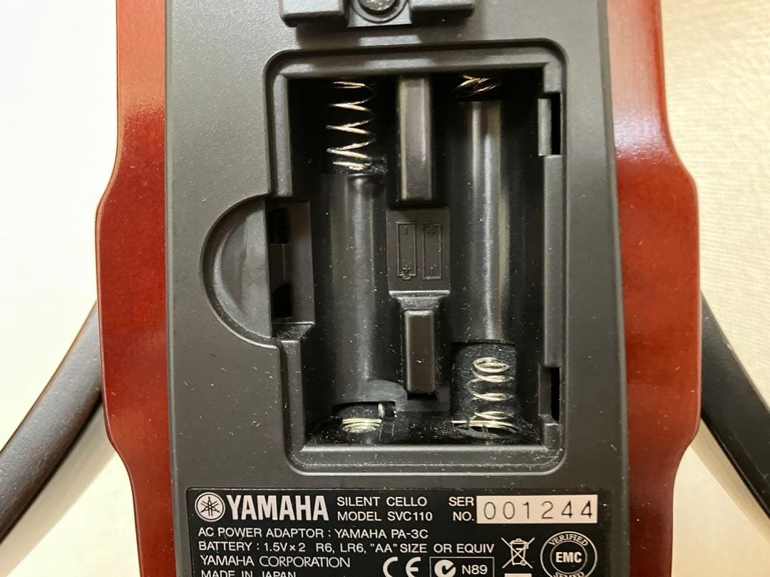 中古 YAMAHA サイレントチェロ SVC110