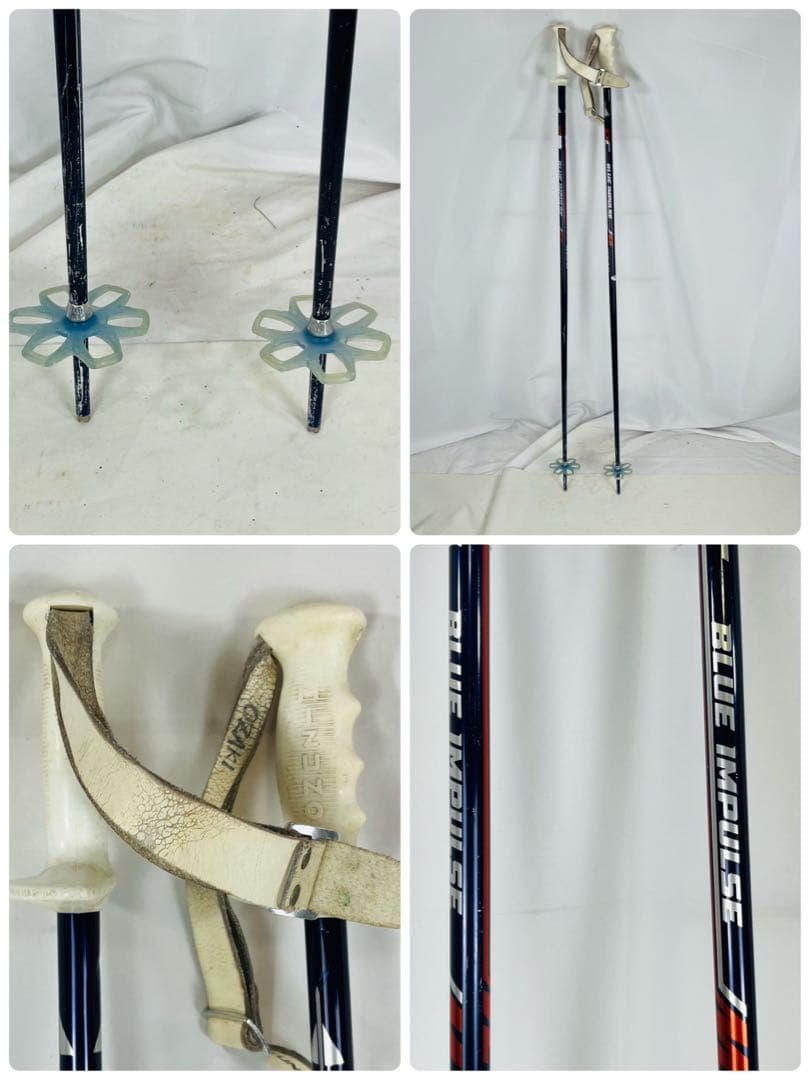 elan エラン race slr 155cm スキー板 ストック付き