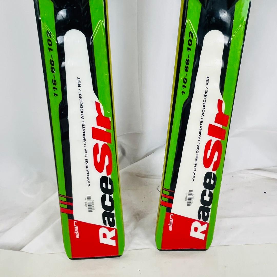 elan エラン race slr 155cm スキー板 ストック付き