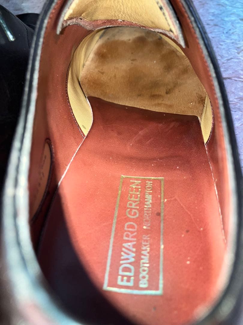 エドワードグリーン　チェルシー　6.5E バーガンディ