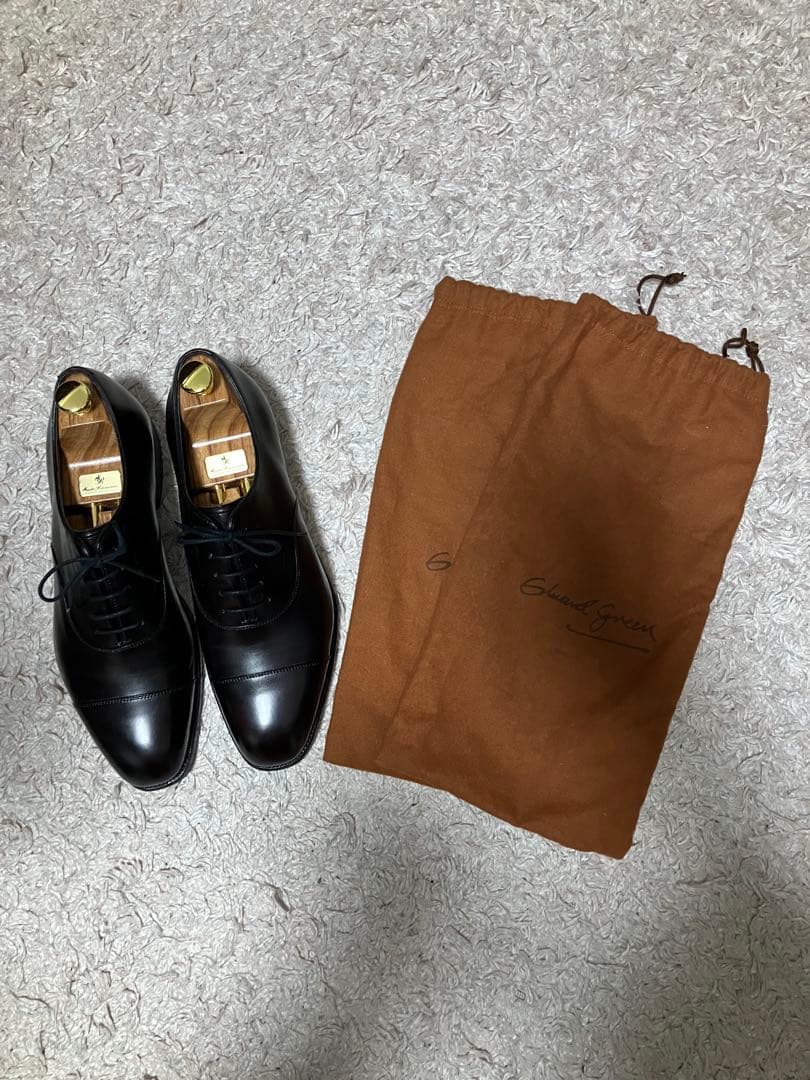 エドワードグリーン　チェルシー　6.5E バーガンディ