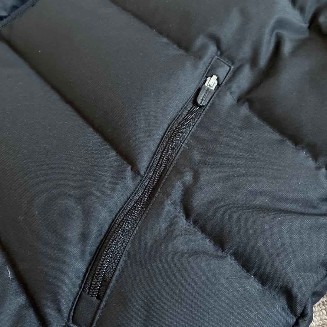 adidas TIRO15 黒 ダウンコート フード付き　ダウン70%