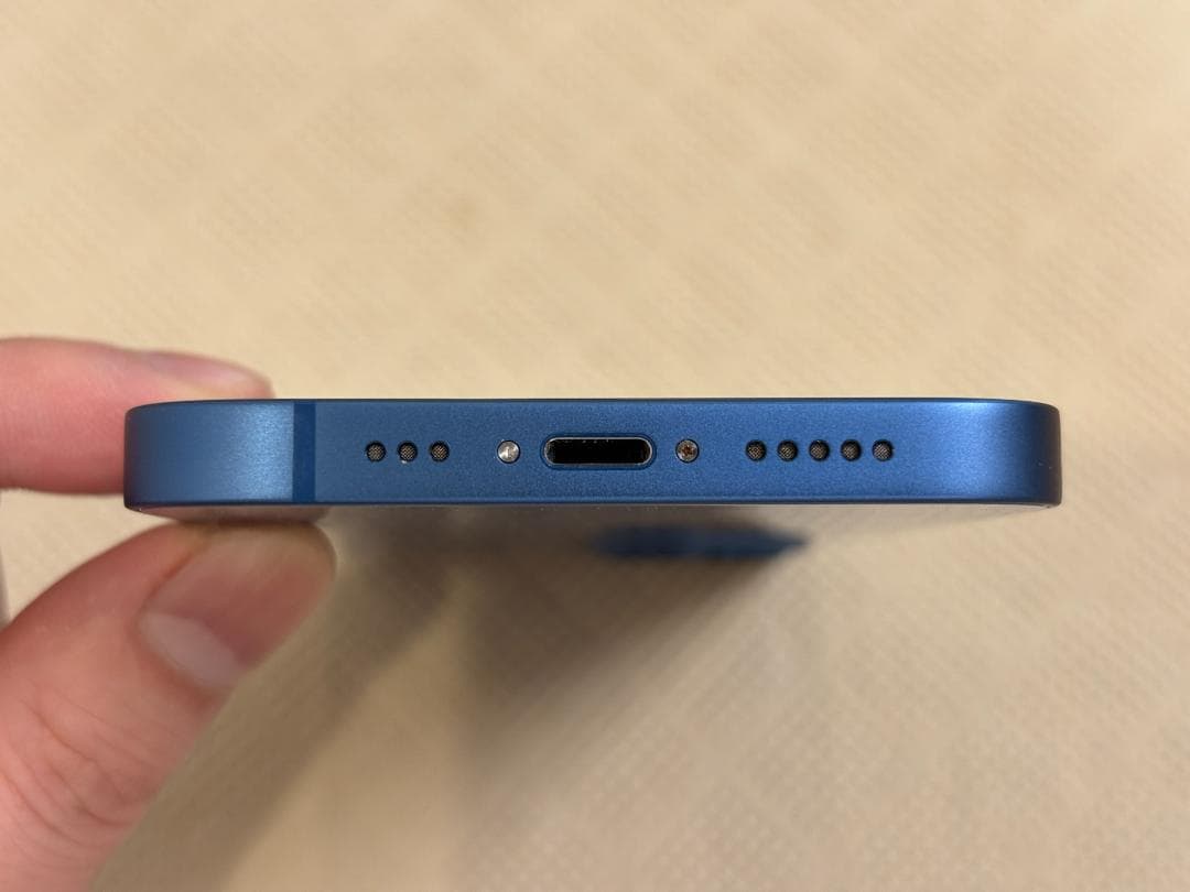 電池91％ Apple iPhone 13 128GB 本体 ブルー 極美品