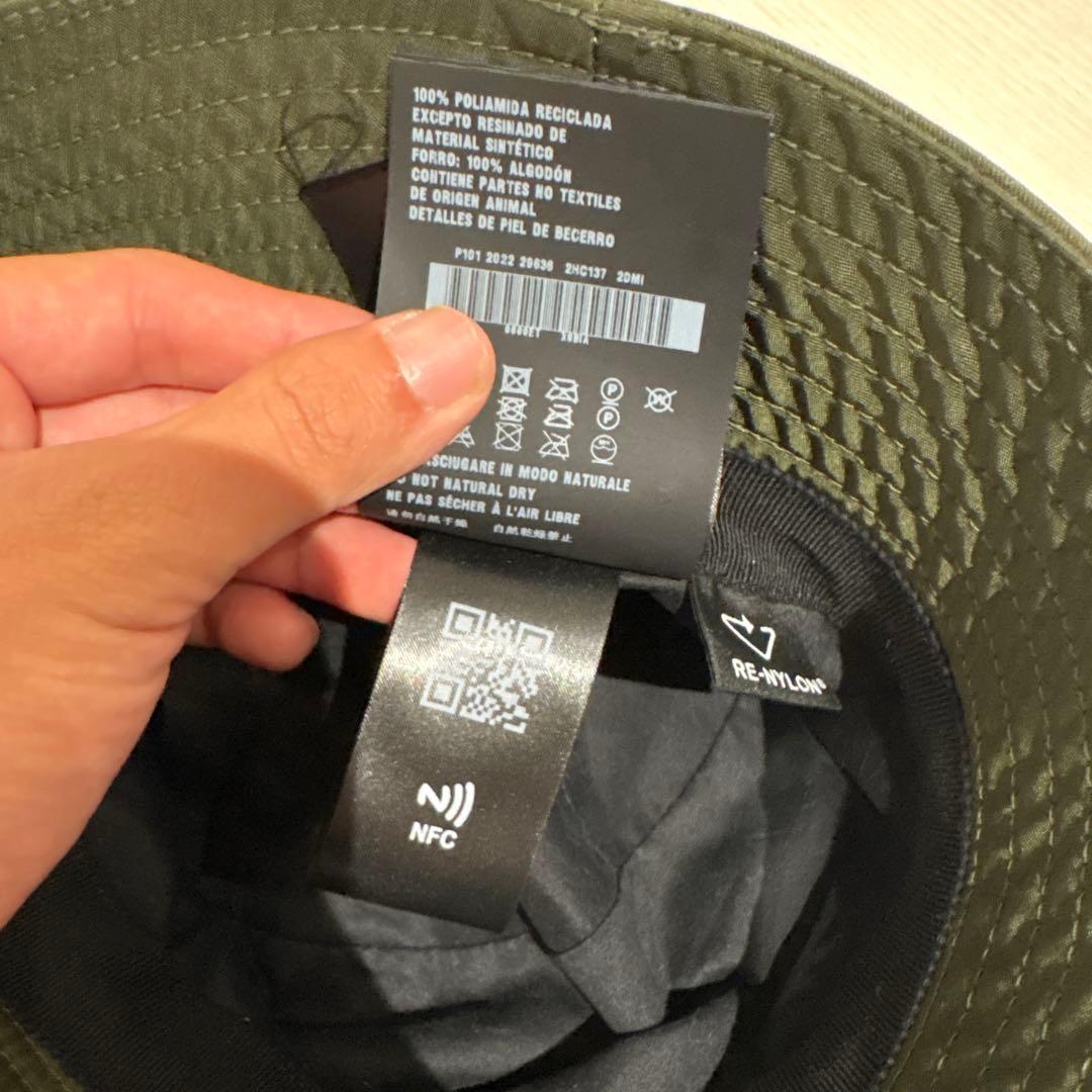 PRADA オリーブグリーン カーキ　バケットハット