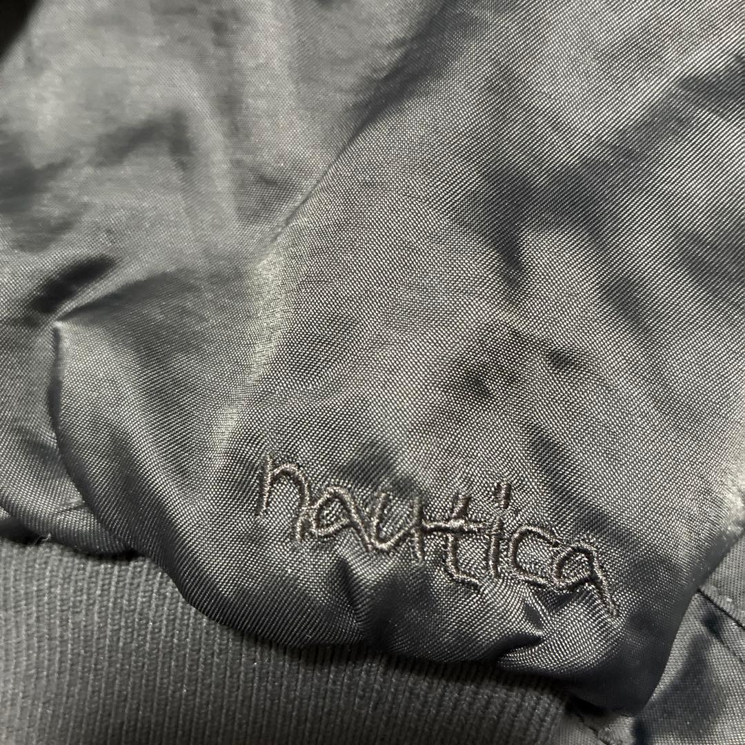 nautica 黒 スタジャン　なごみ