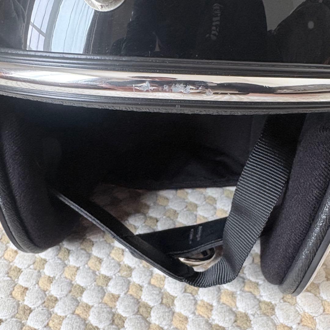 美品‼️tt&co 500-TX ジェットヘルメット黒 L/XL