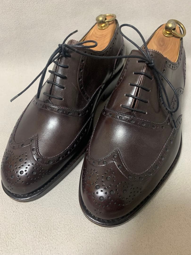 VASS ウイングチップ　美品　シューツリー付き