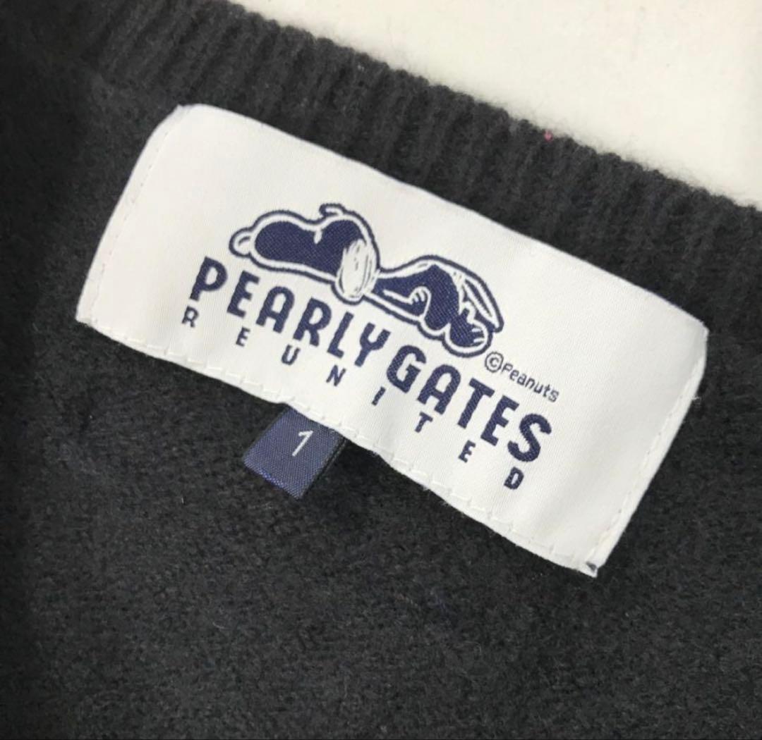 PEARLY GATES パーリーゲイツ　スヌーピー　コラボ　ニット　M