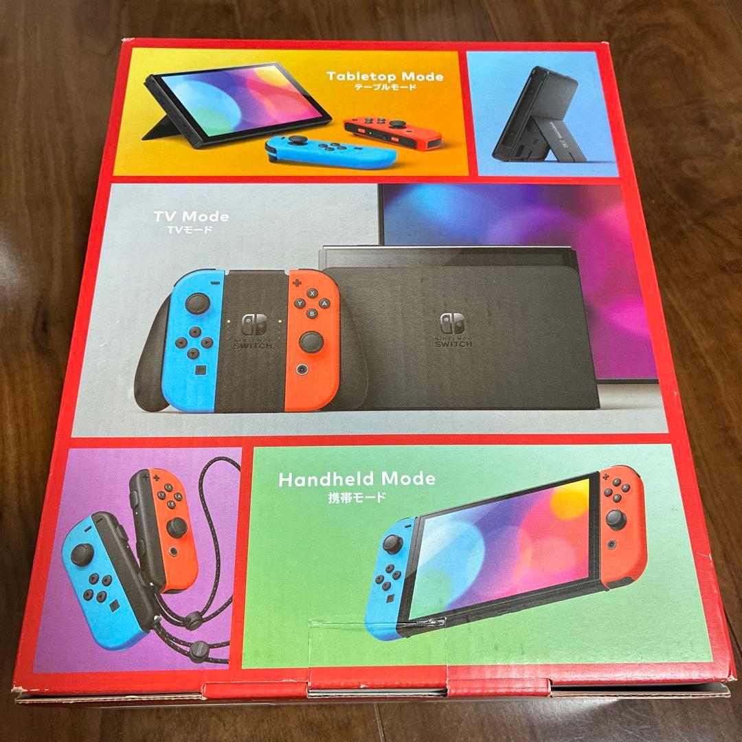 Nintendo Switch 有機ELモデル　本体 青/赤 ジョイコン付き
