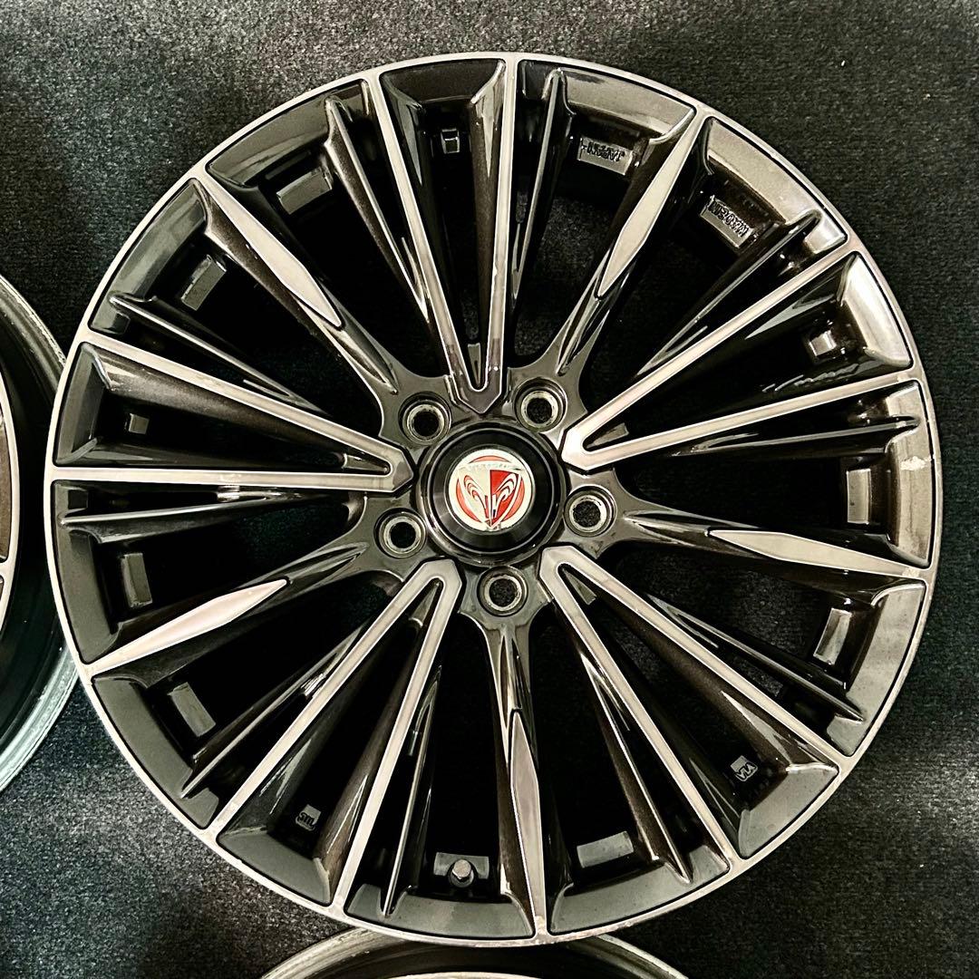 18インチ RAYS VERSUS VOUGE希少 ブラックディアマンテ レイズ