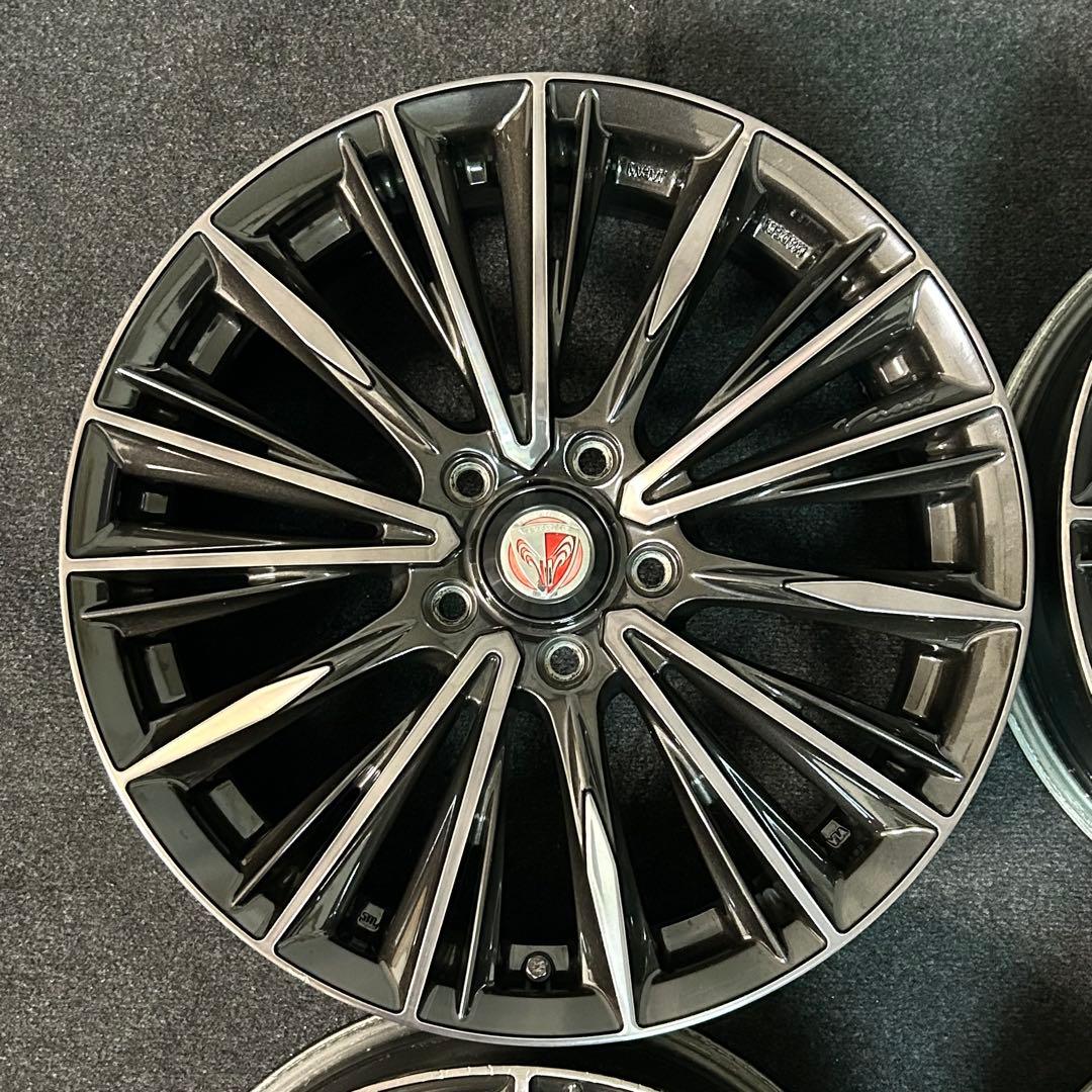 18インチ RAYS VERSUS VOUGE希少 ブラックディアマンテ レイズ