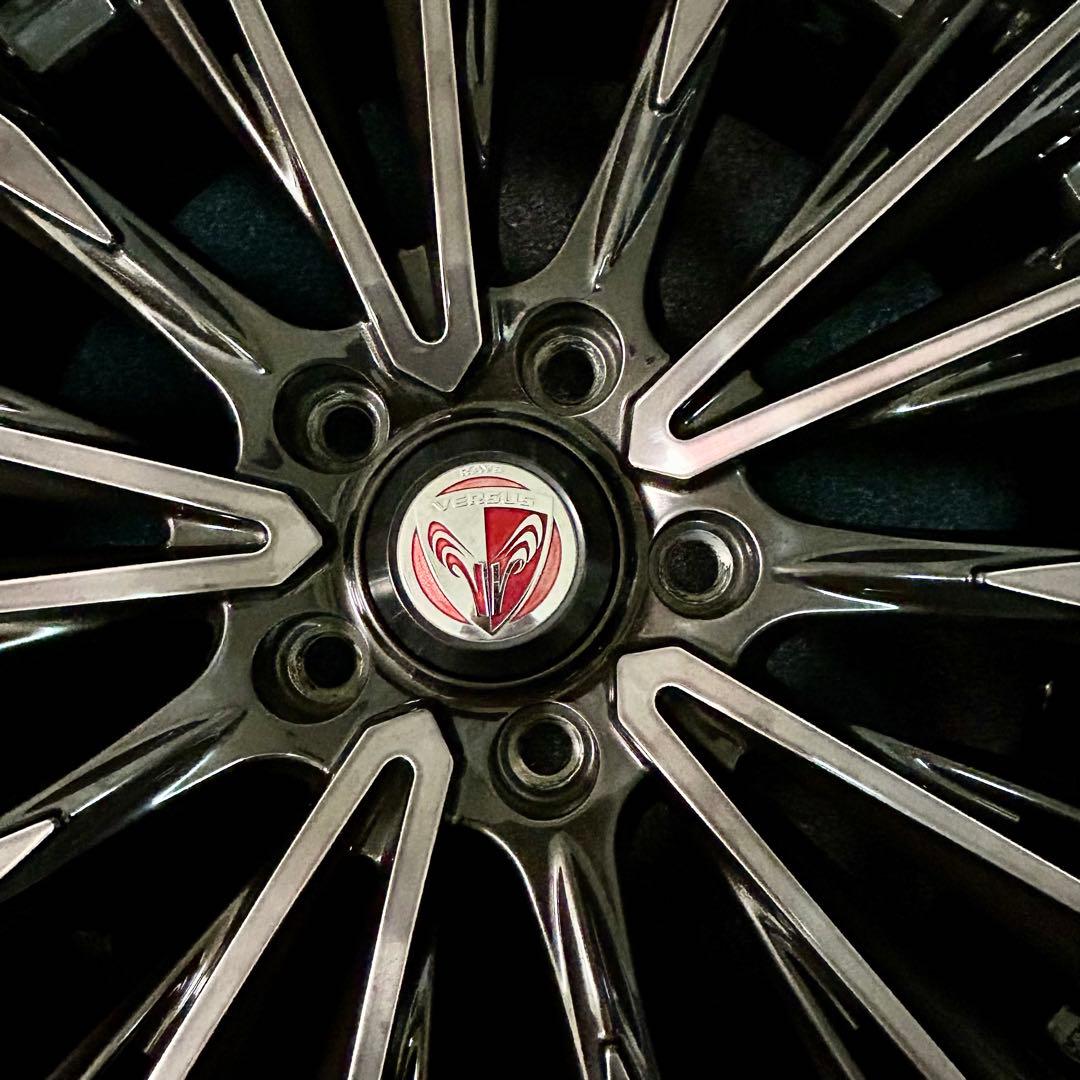 18インチ RAYS VERSUS VOUGE希少 ブラックディアマンテ レイズ