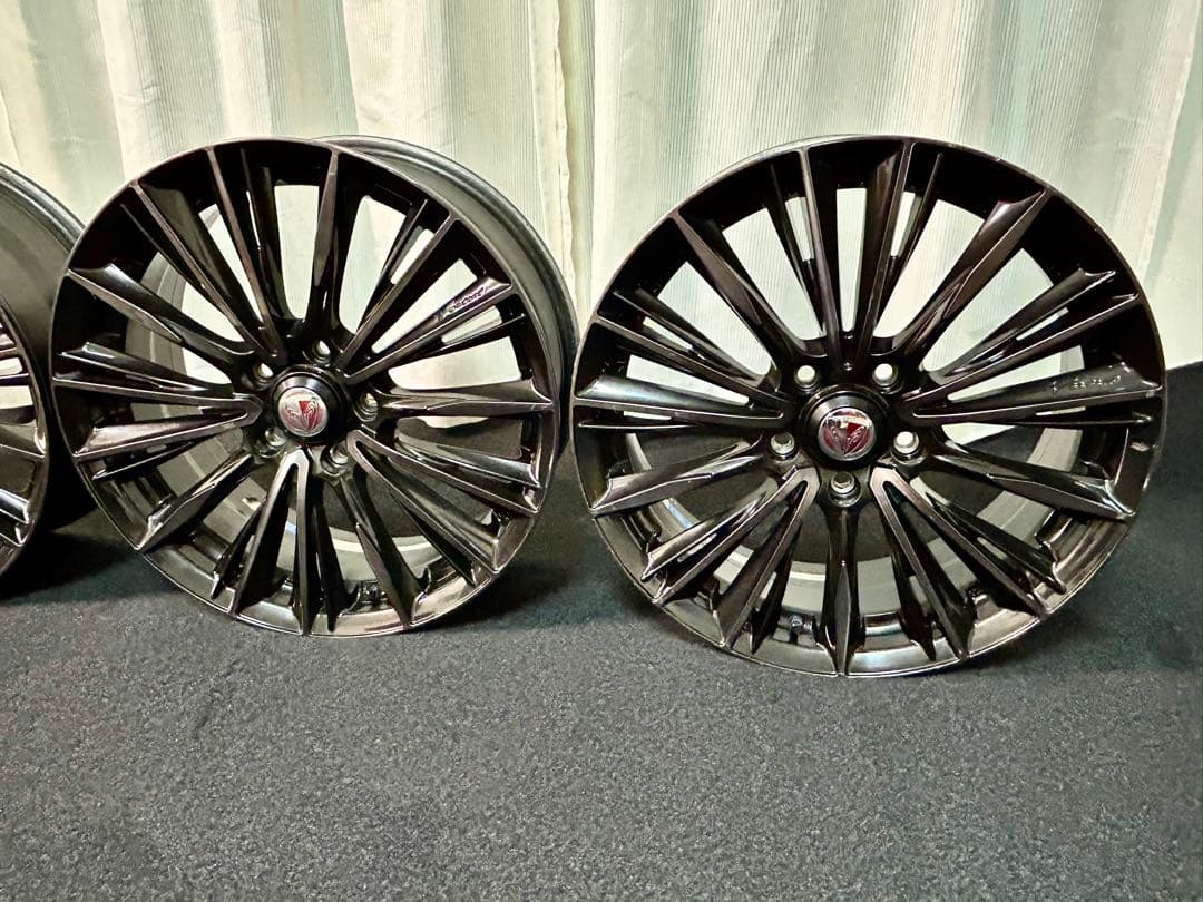 18インチ RAYS VERSUS VOUGE希少 ブラックディアマンテ レイズ