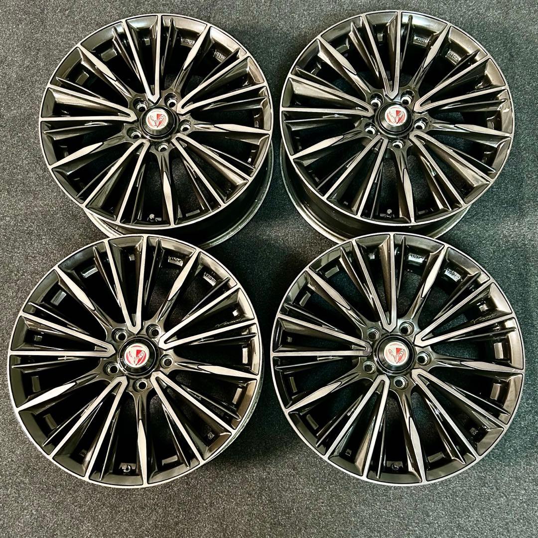 18インチ RAYS VERSUS VOUGE希少 ブラックディアマンテ レイズ