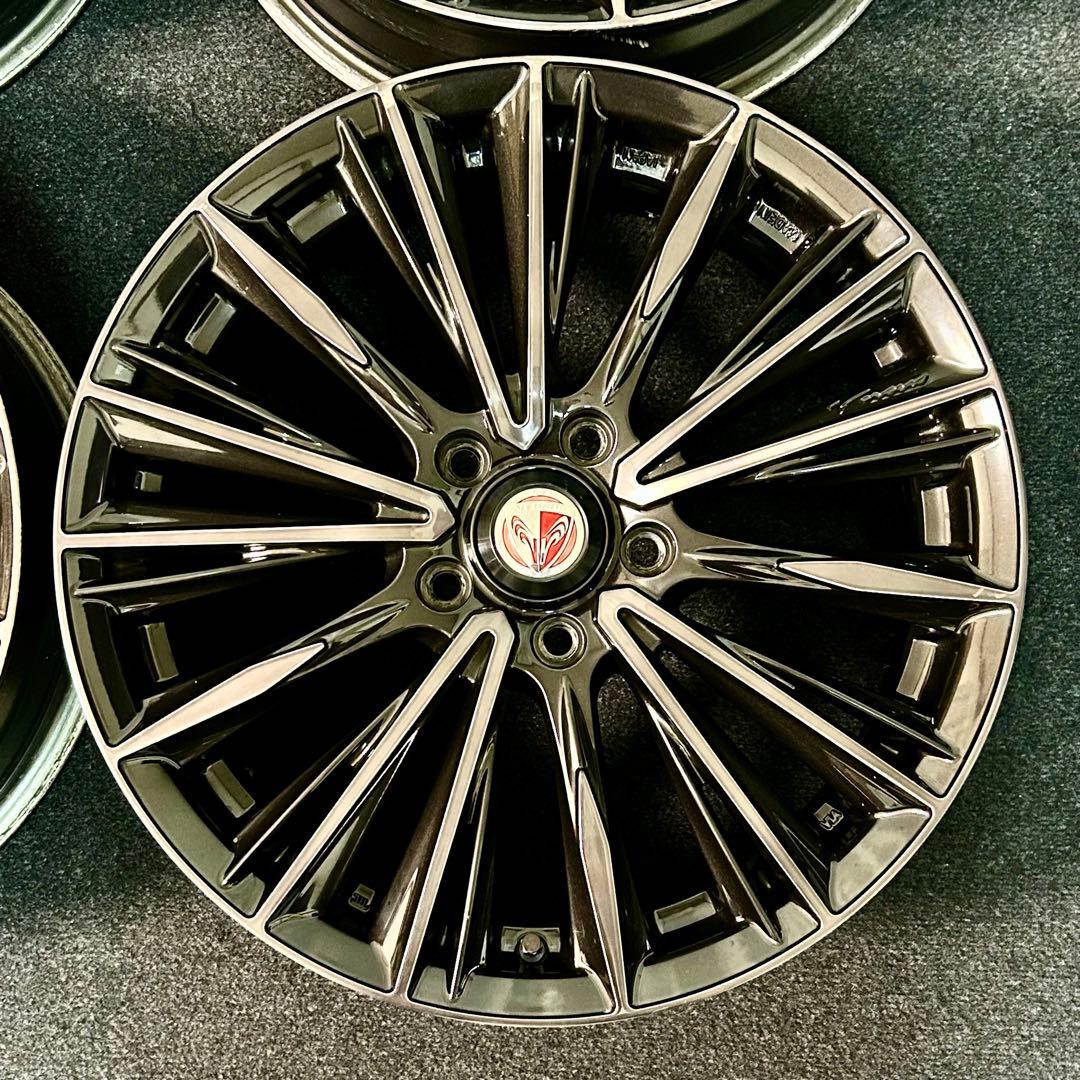 18インチ RAYS VERSUS VOUGE希少 ブラックディアマンテ レイズ