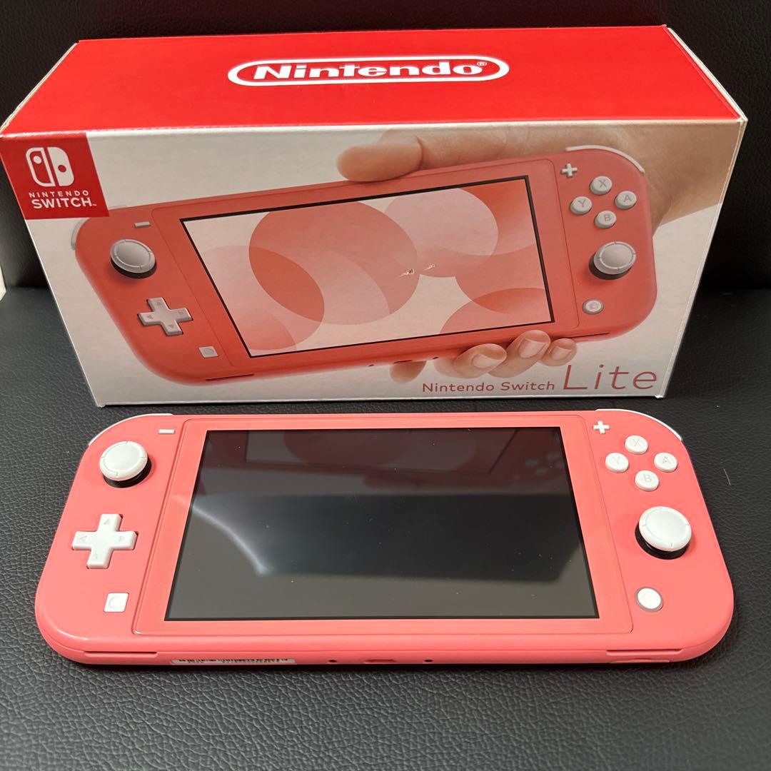Nintendo Switch Lite ピンク 2024年製 付属品全てあり