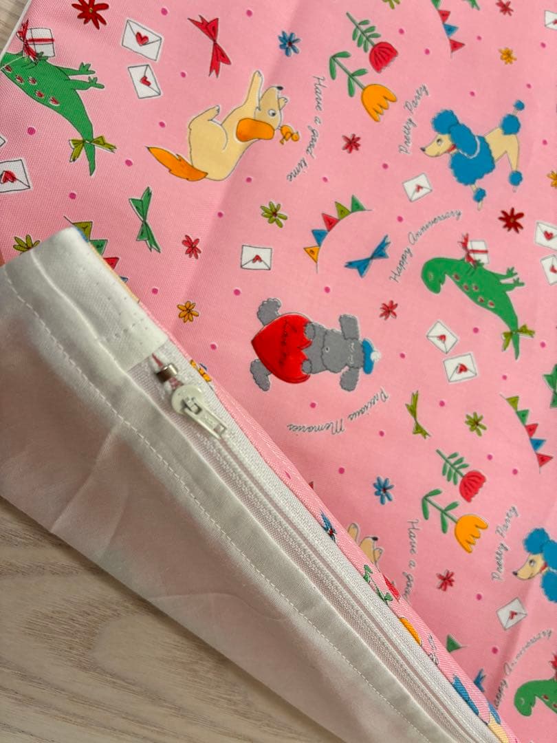 完成①かと　毛布カバー　敷き布団カバー　オーダー