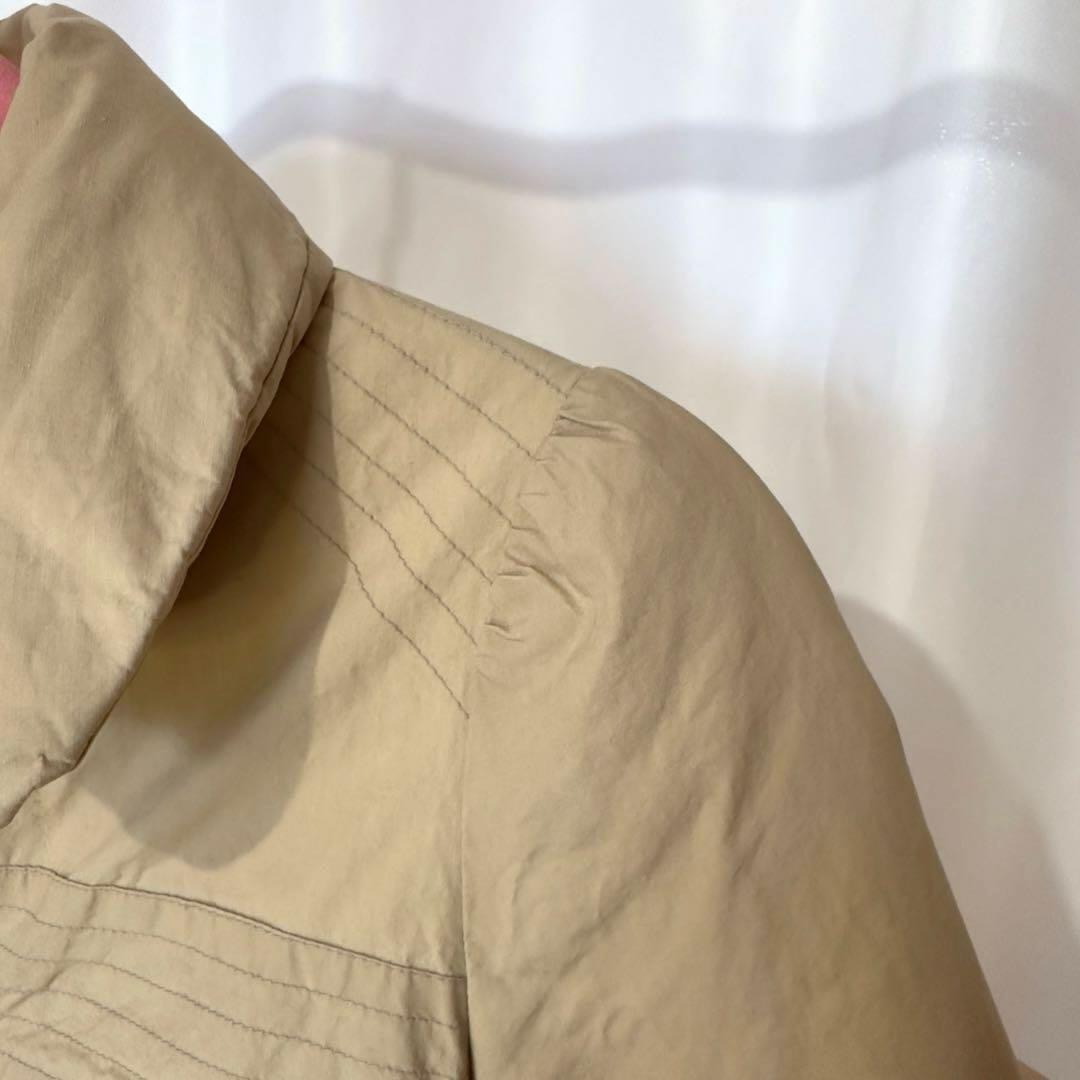 TSUMORI CHISATO ツモリチサト ダウンコート ベージュ 丸襟