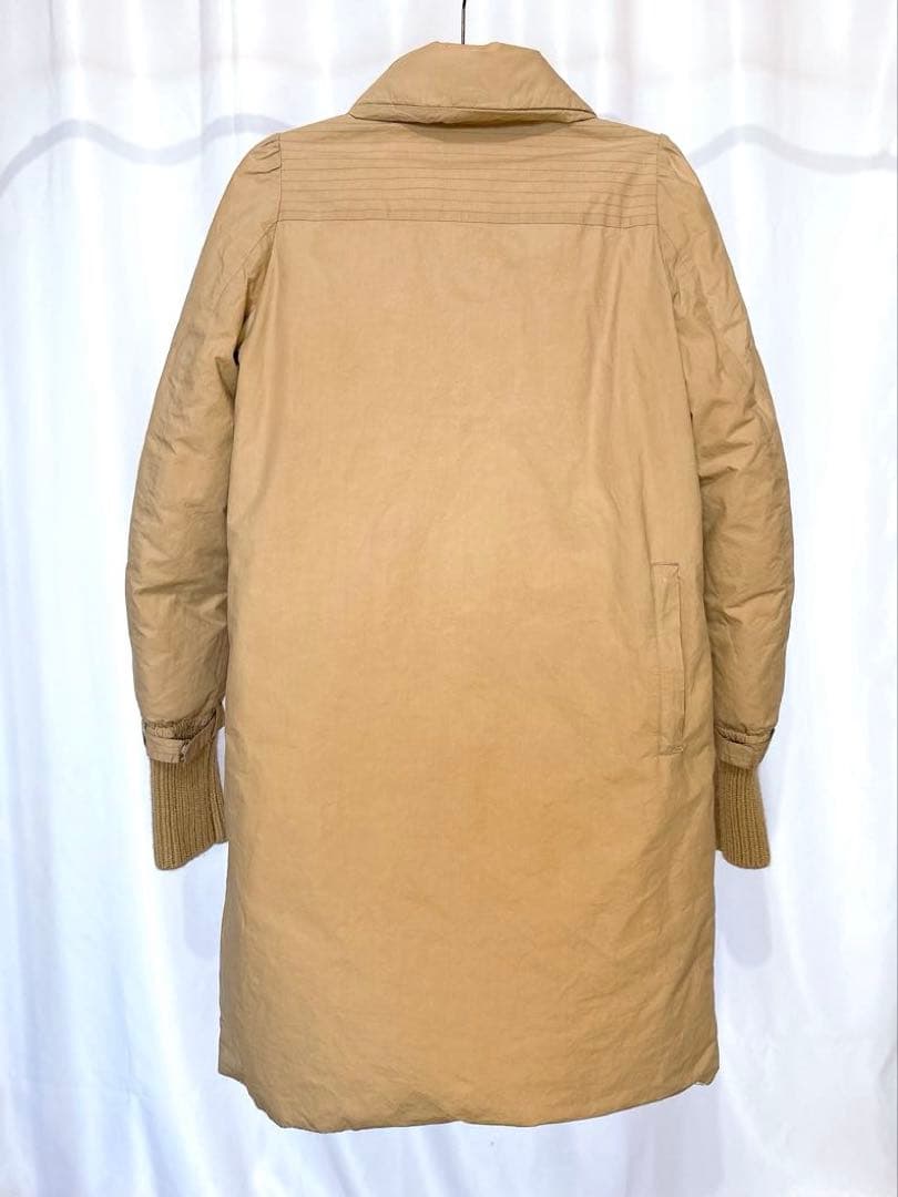 TSUMORI CHISATO ツモリチサト ダウンコート ベージュ 丸襟