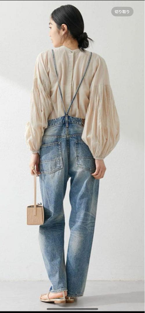 サロペット・オーバーオール・オールインワン Whim Gazette DENIM ALL IN ONE