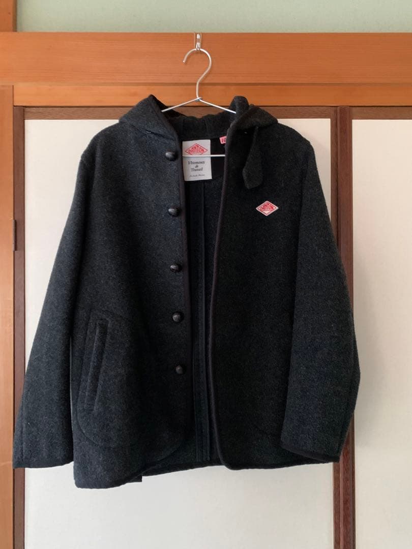 【試着のみ】【クリーニング済】DANTON ウールモッサ　コート