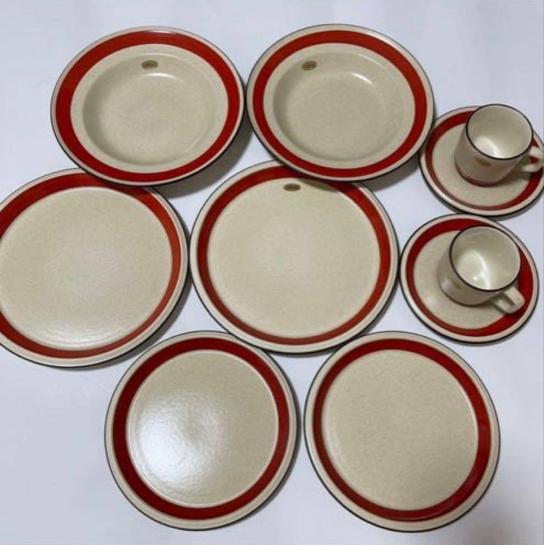 MIKASA 食器セット　10点　2客　ヴィンテージ ストーンウェア 日本製