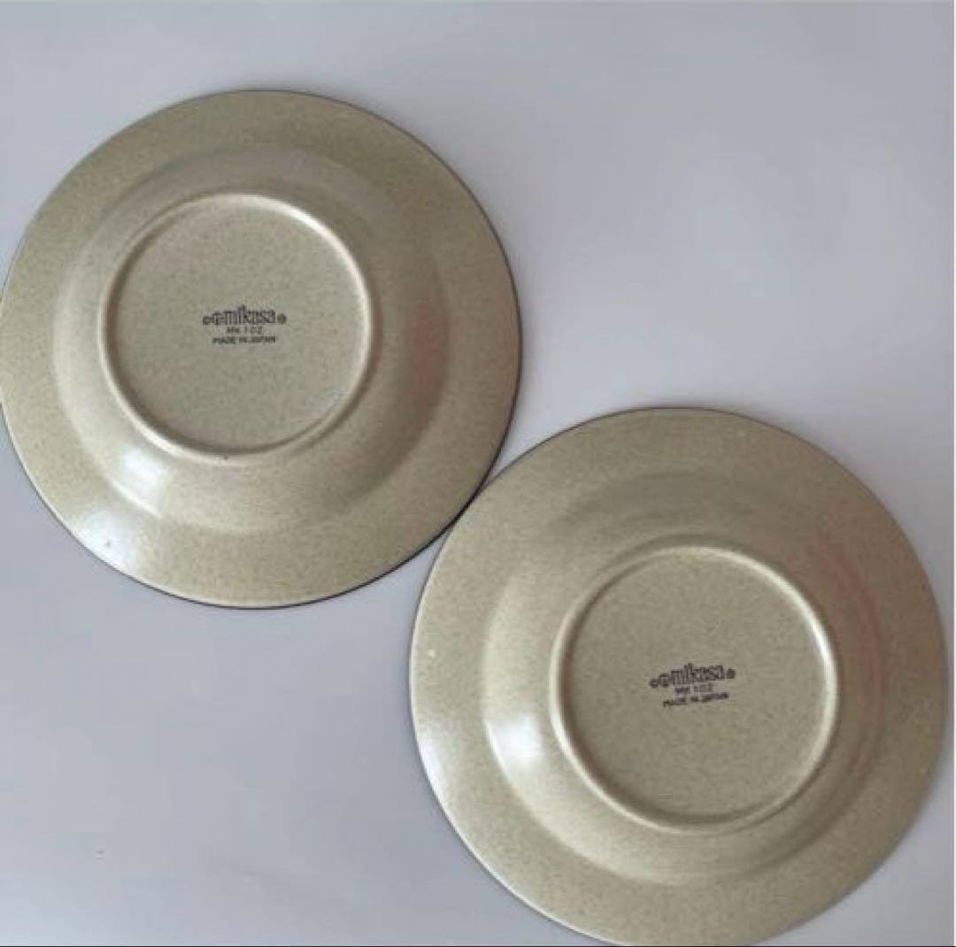 MIKASA 食器セット　10点　2客　ヴィンテージ ストーンウェア 日本製