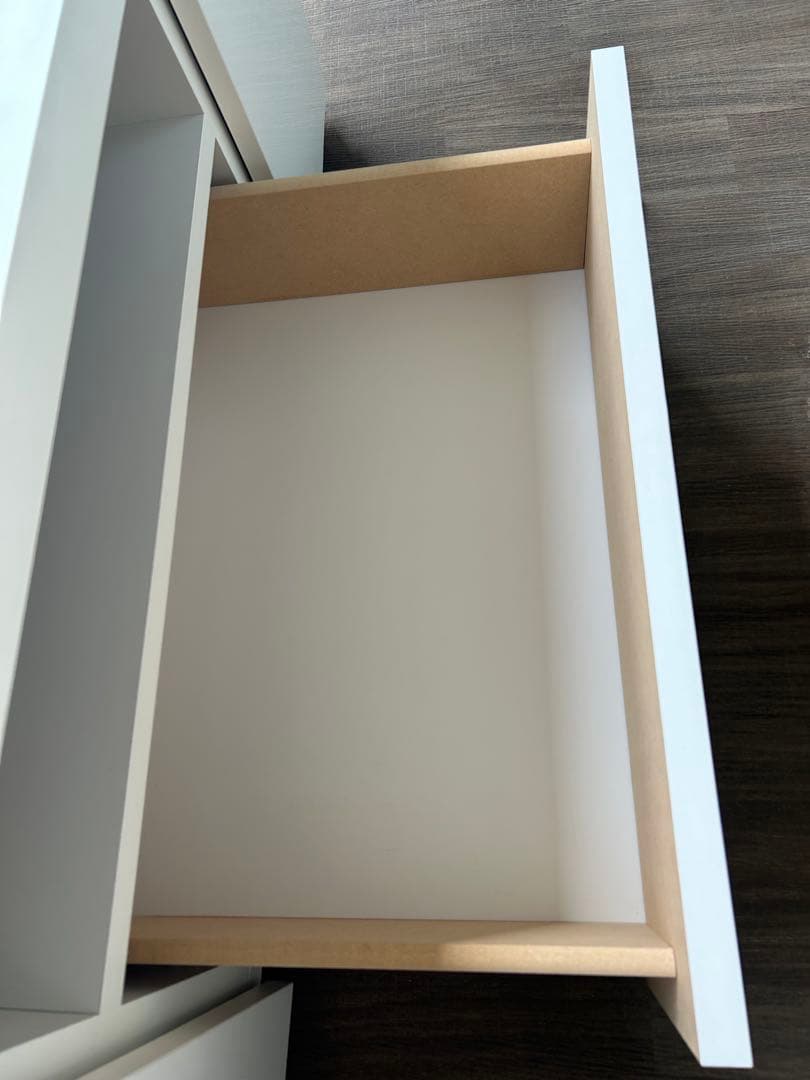 【お値下げ‼︎美品‼︎】鏡面仕上げ　ホワイト　テレビ台　日本製