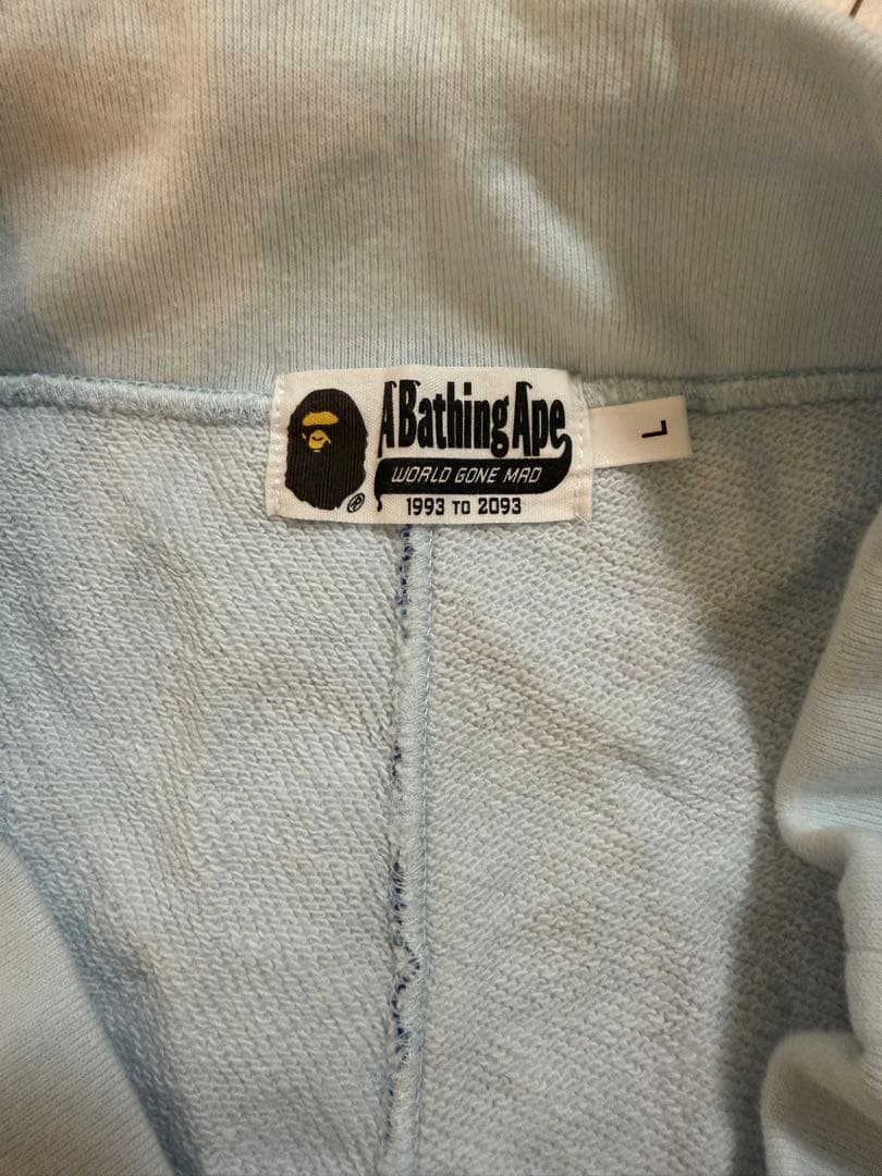 A Bathing Ape 青系カモフラショートパンツ L