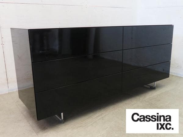 展示品■CassinaIXCロータス ドロアー■2列3段■28.8万円■ブラック