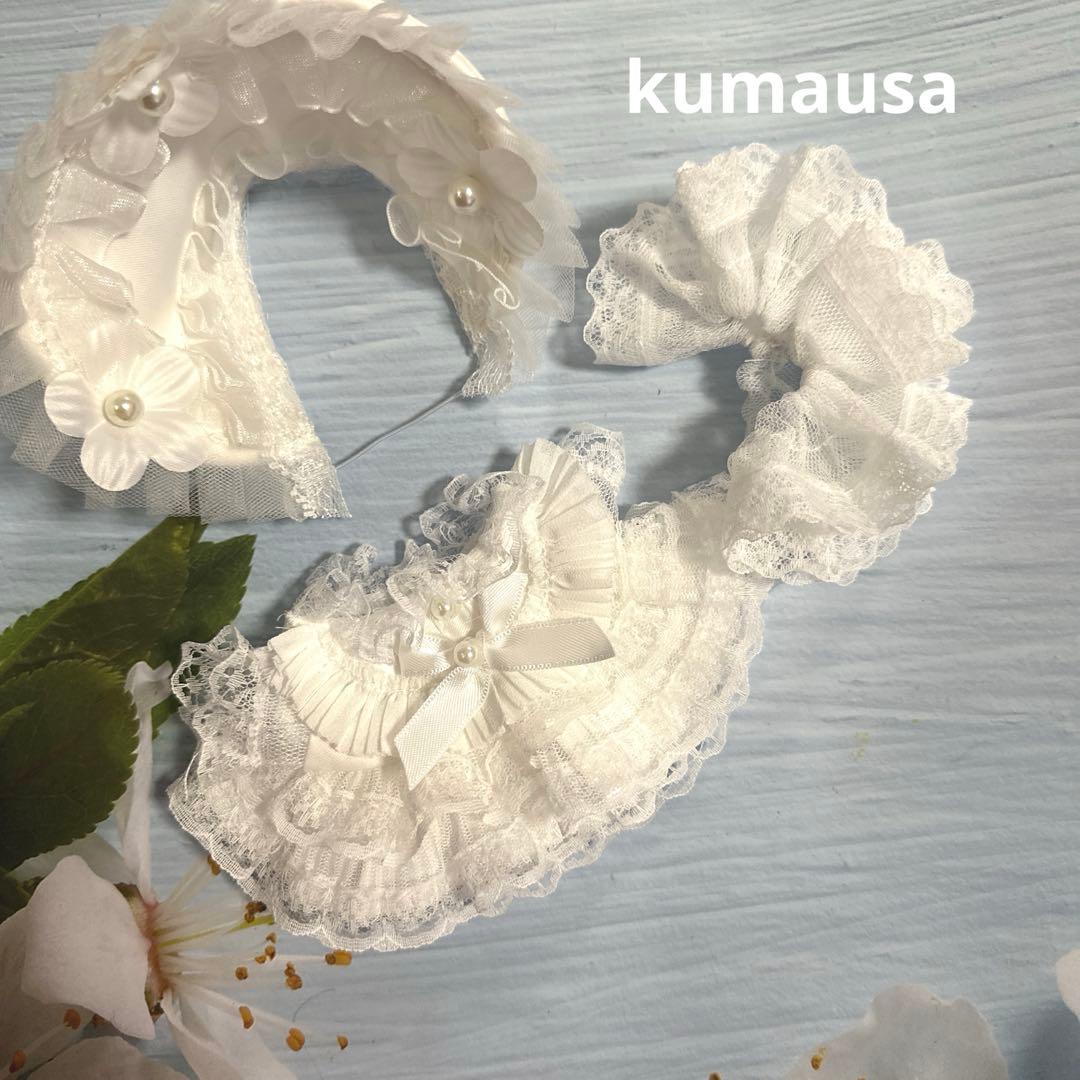 15cm人型ぬいぐるみ用ワンピース　2着