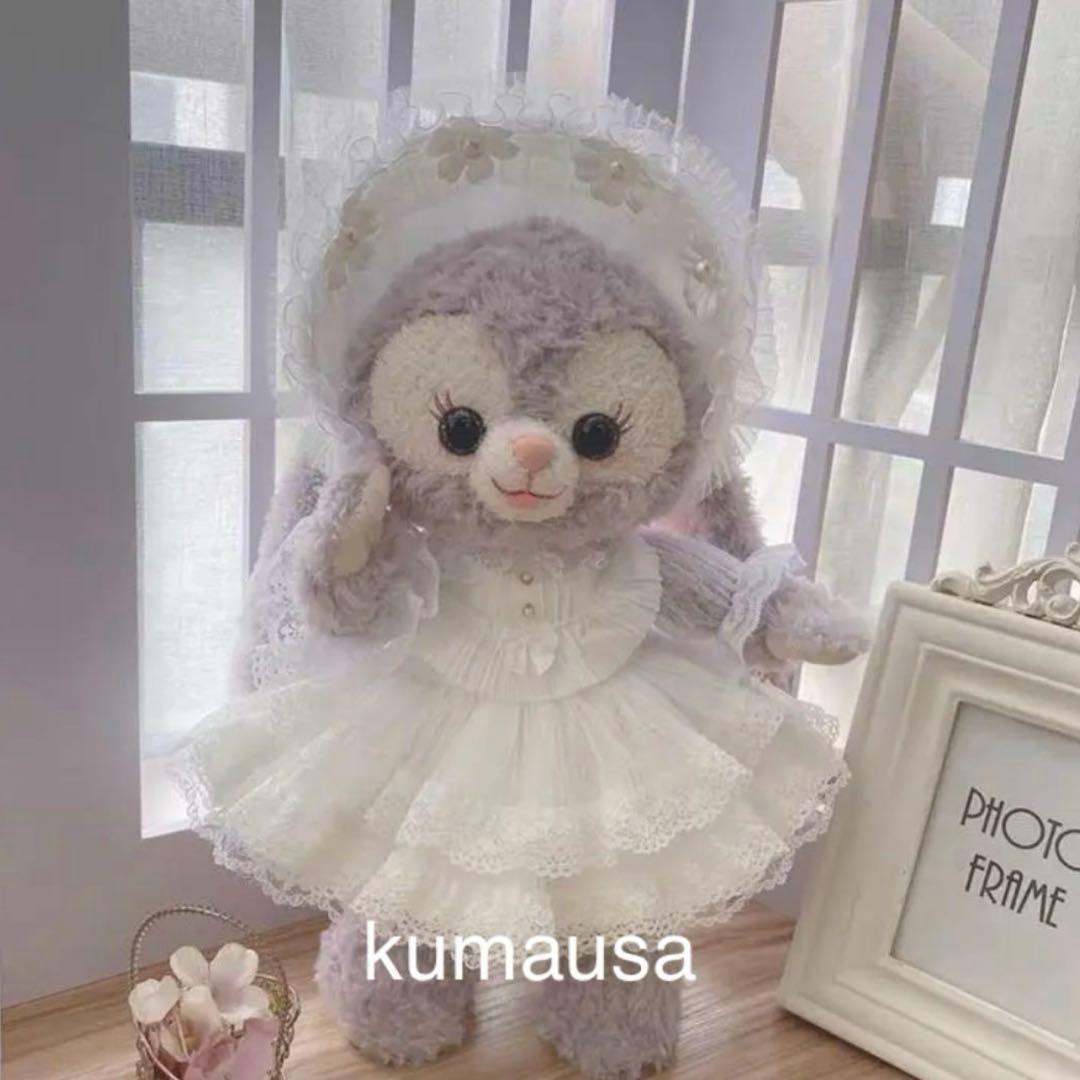 15cm人型ぬいぐるみ用ワンピース　2着