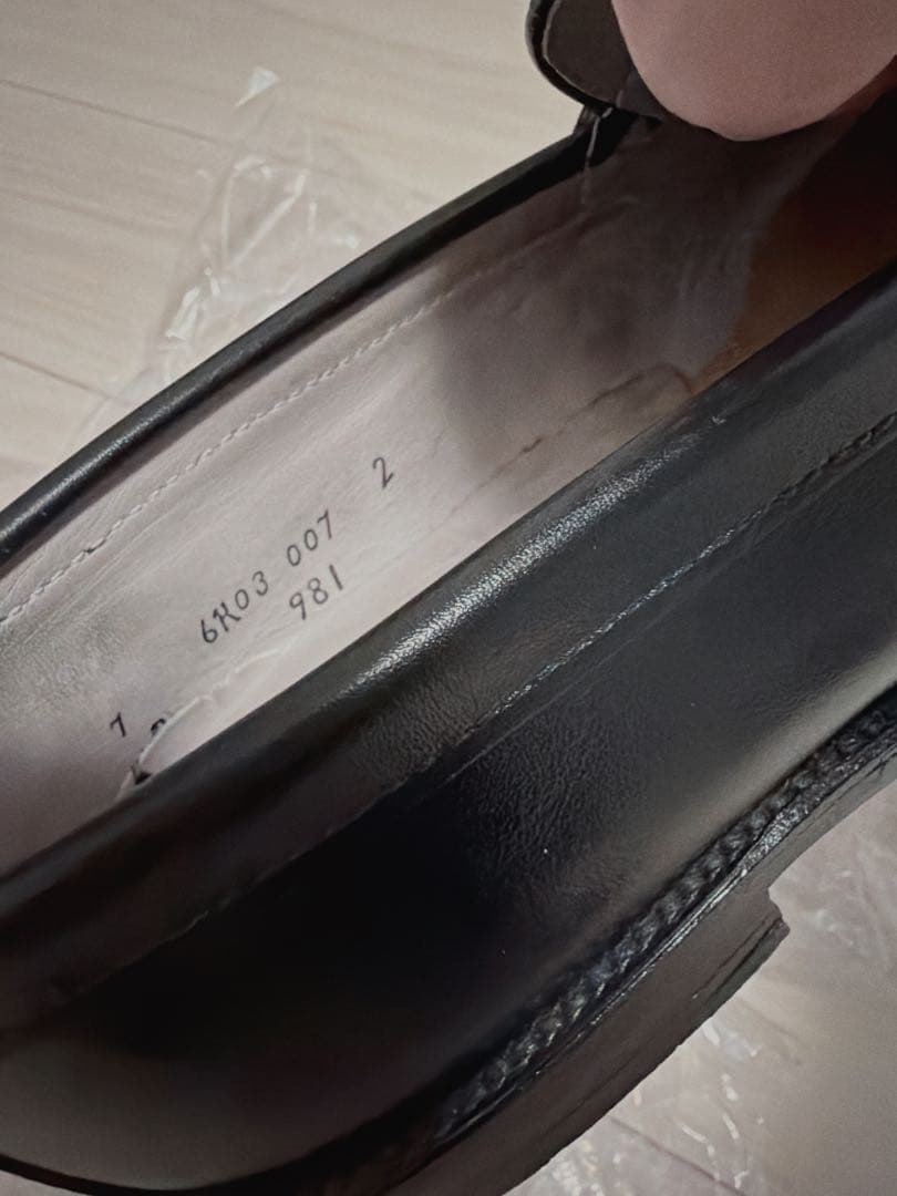 Alden US7D カーフローファー　ブラック　箱無し