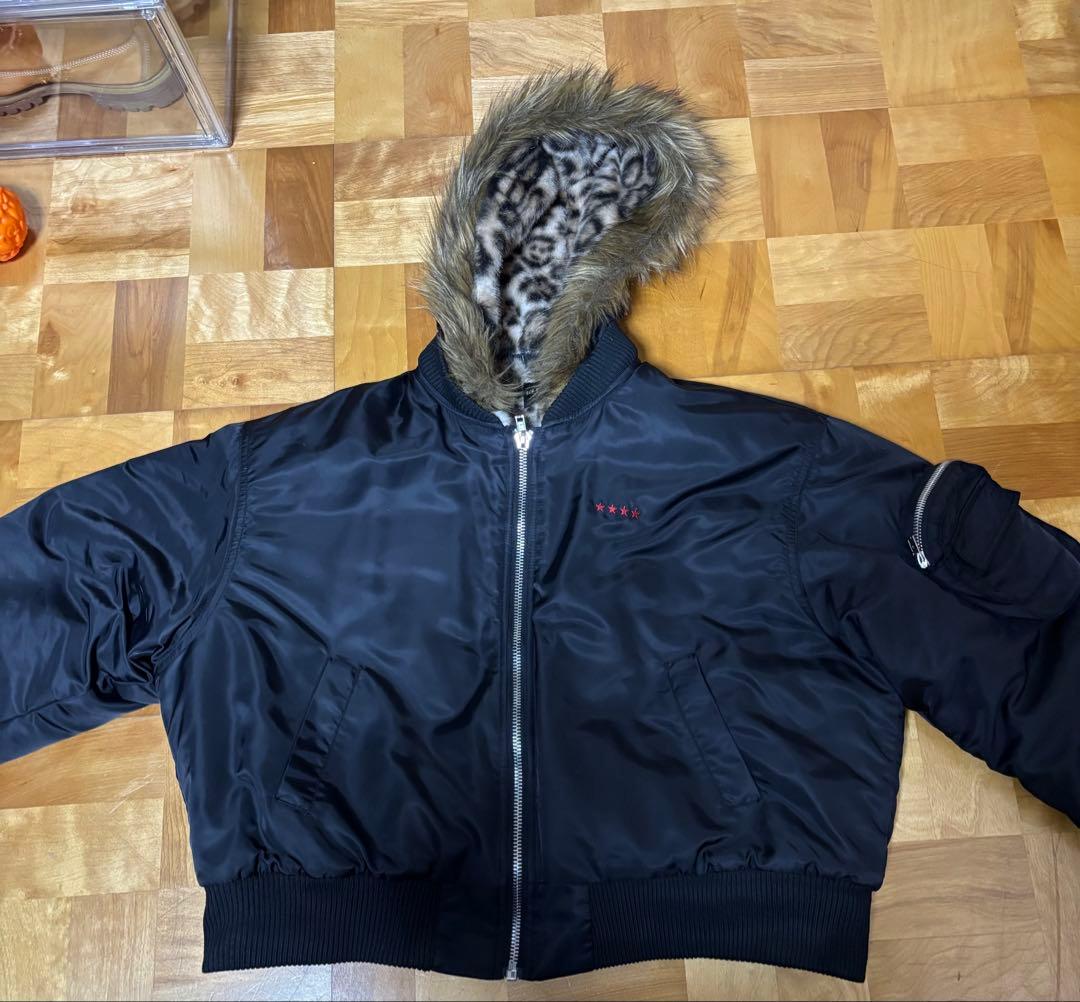 9s projectブラック MA-1ジャケット Mサイズ