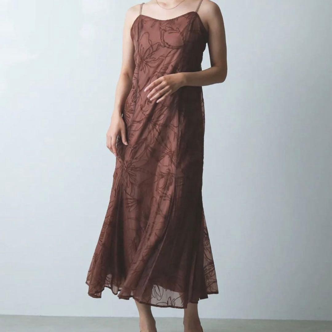 kana ボウタイワンピース　お呼ばれドレス